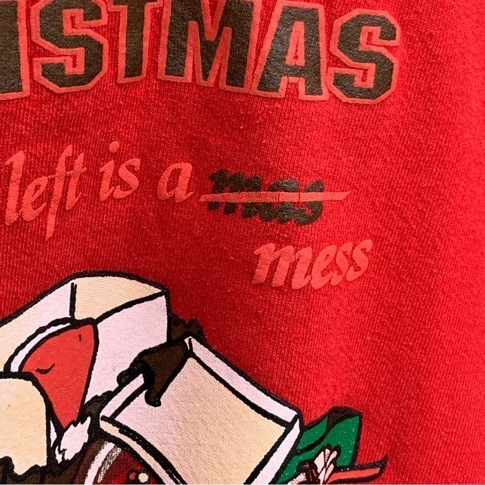 Vintage Crewneck Sweatshirt Christmas Holiday - Picture 3 of 6